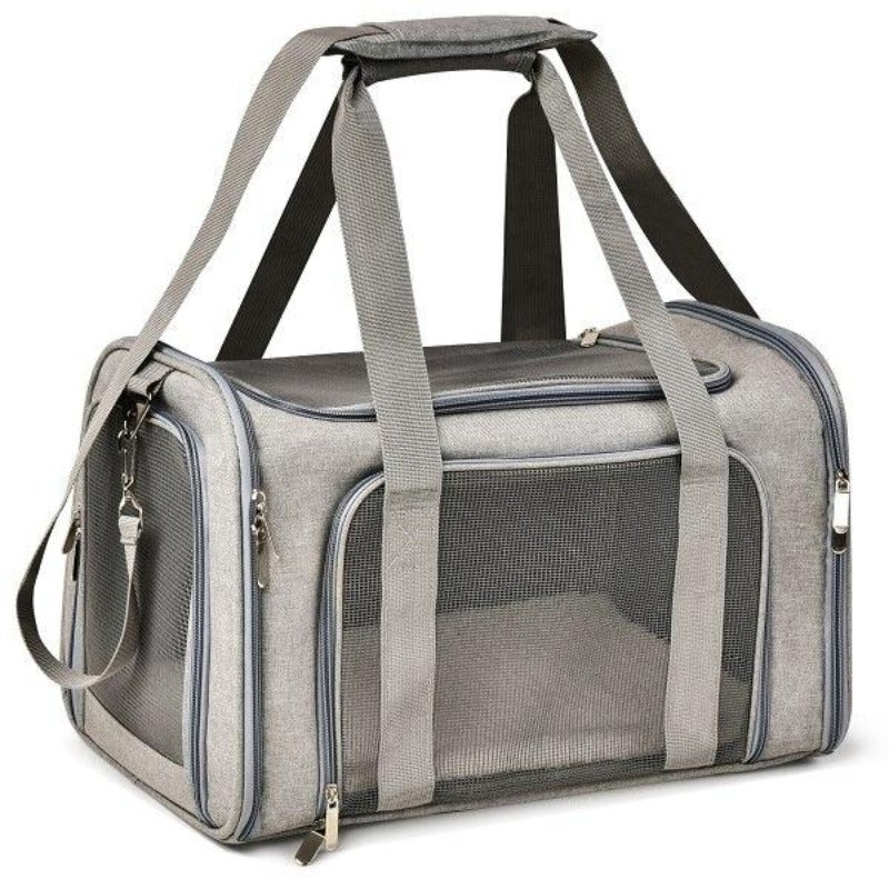 Sac Chat Transport Gris