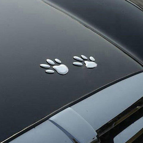 Stickers Voiture Chat 