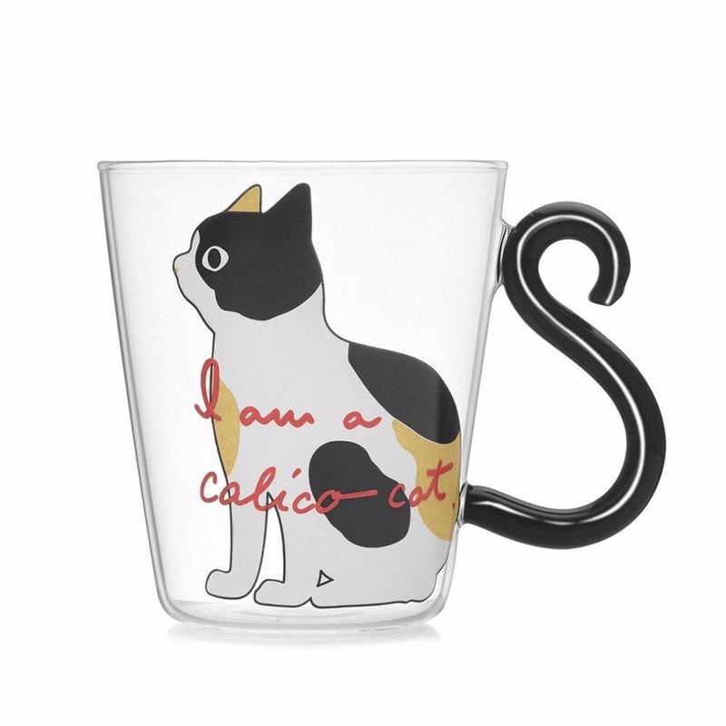 Tasse Chat Transparente Chat Calico