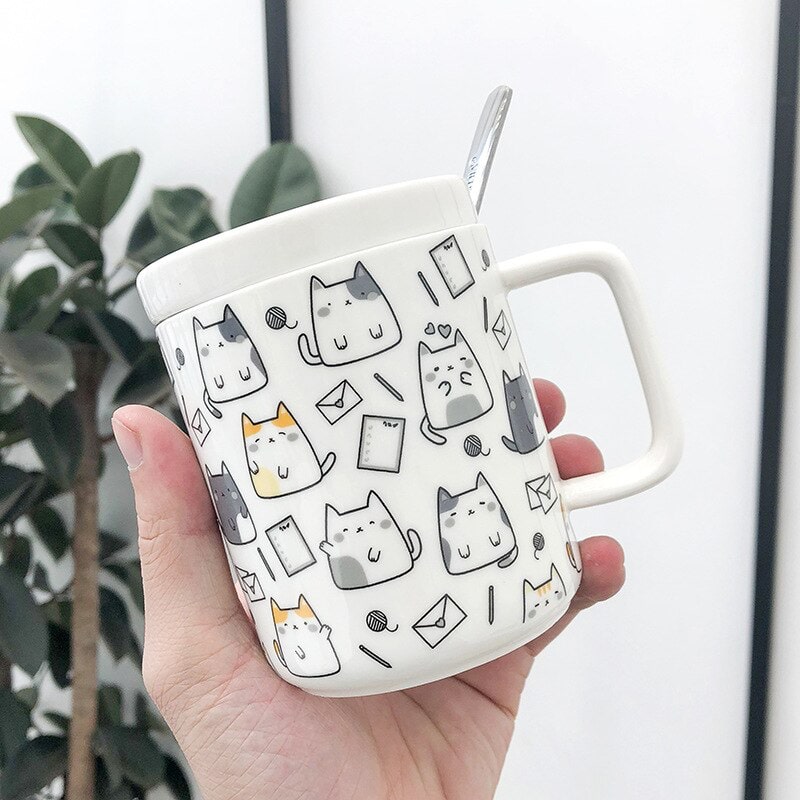 Tasse Motif Chat C