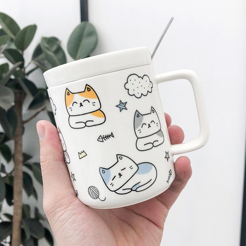 Tasse Motif Chat D