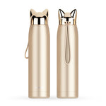 Thermos Chat Avec Oreilles Or
